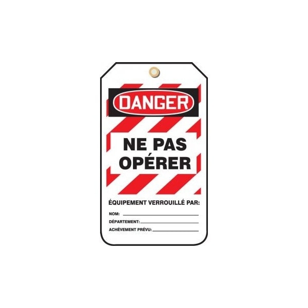 Accuform Adhesive Dura-Poly, 3 in Width, 0.025 in Height, , 5 PK TCF225PTM - main